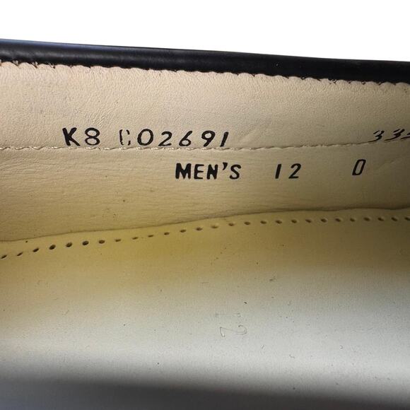 Cole Haan Shiny Black Leather Tassel Loafers | Classic Polished Dress Loafer NEW - Picture 11 of 15